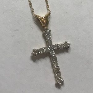 Diamond Cross Necklace